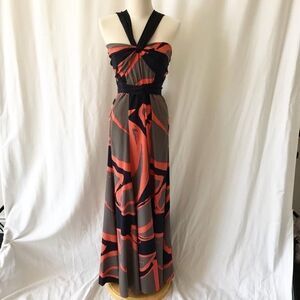 Donna Karen New York silk maxi dress Size 6